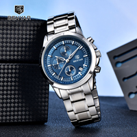 2025 New BENYAR Men's Quartz Watches Top Luxury Watch For Men Chronograph Sports Wrist Watch Man Gifts Clock Waterproof Luminous