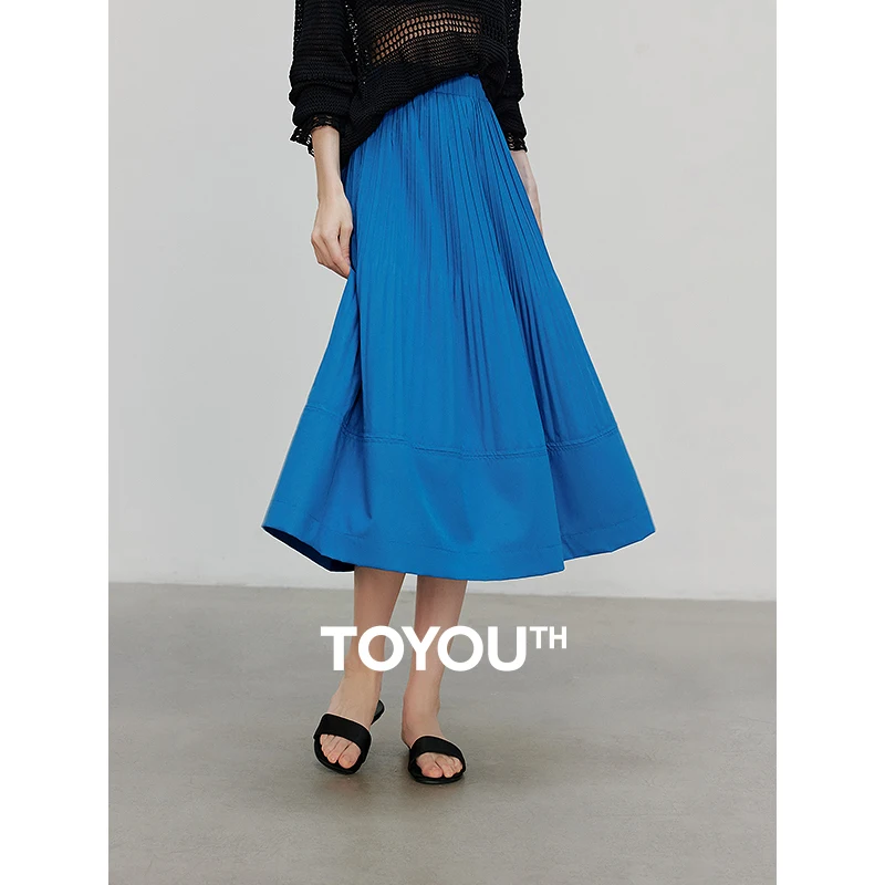 TOYOUTH Women Skirt 2025 Summer New Skirt 8520006