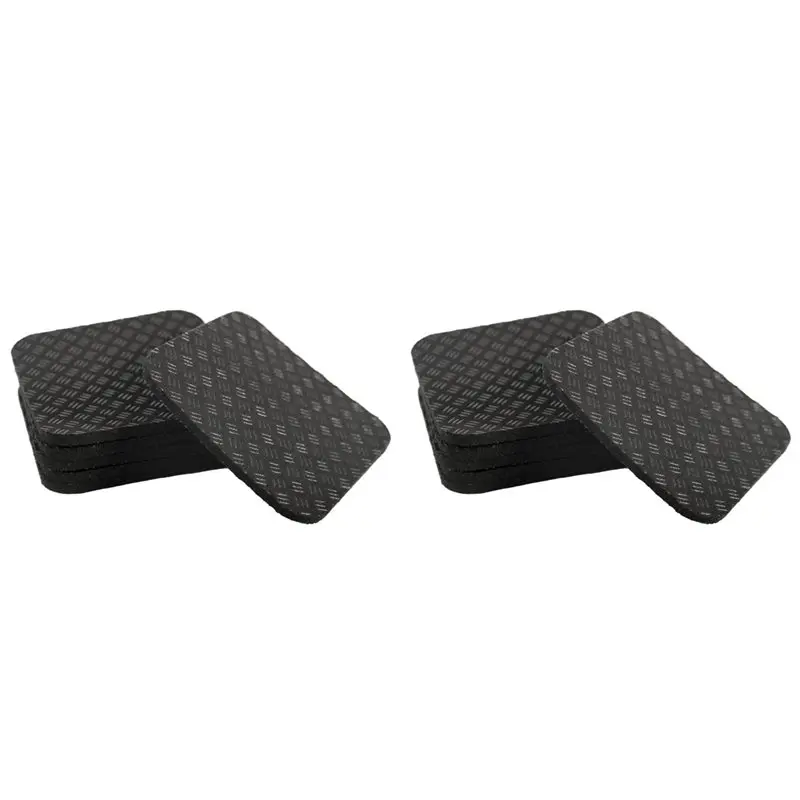 Dropship-12PCS Treadmill Mat Pads,4X4x0.2Inch Non-Slip Exercise Equipment Mat For Floor Protection For Treadmill, Exercise Bike