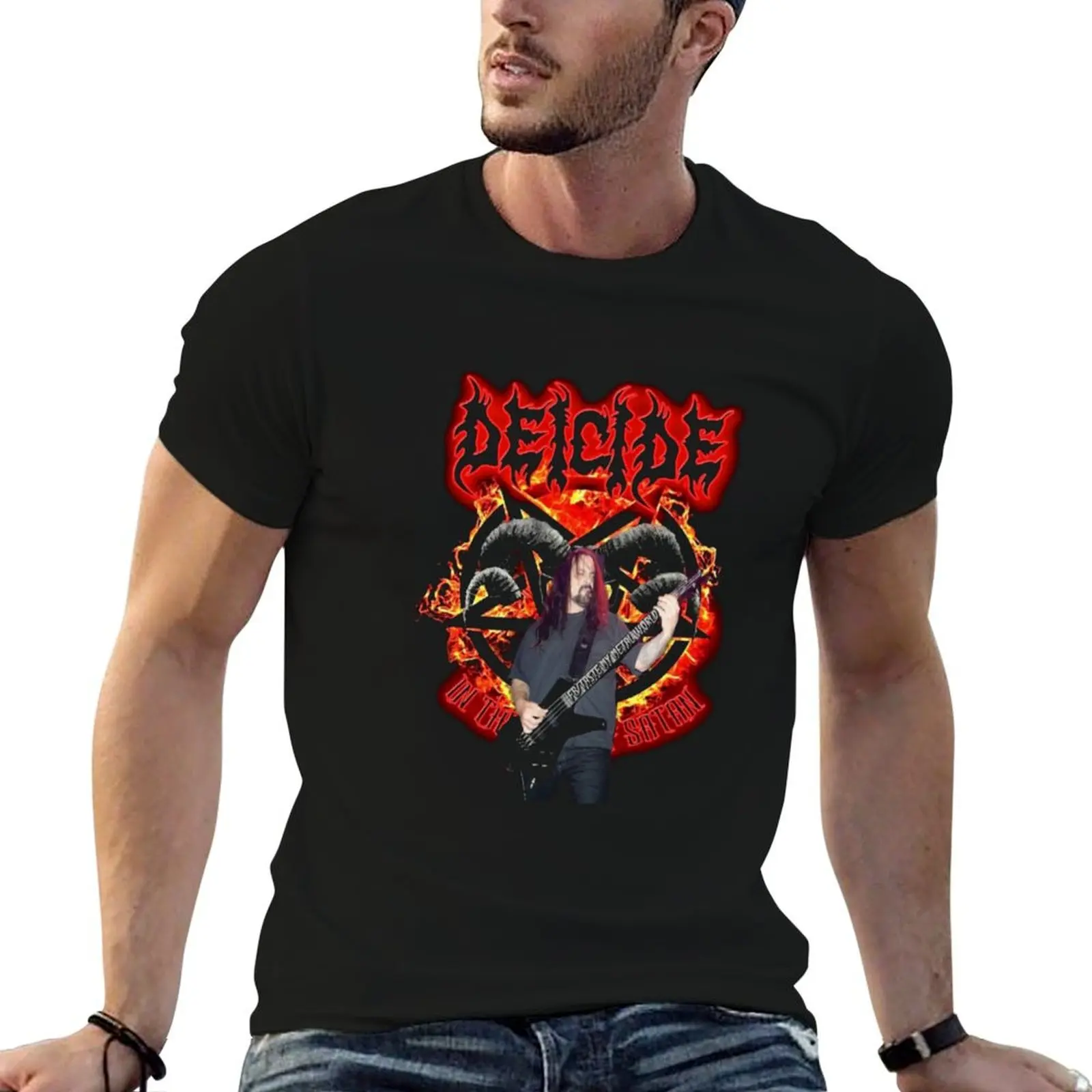 11music and band deicide T-Shirt Plus Size Everyday Tee Shirt