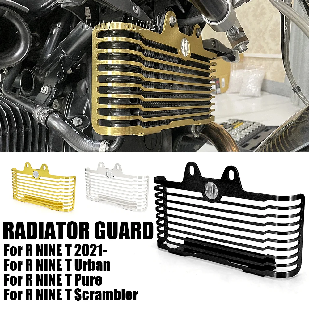 

Radiator Grille Cover Protection Water Oil Radiator Grill Guard For BMW R9T R NINE T RnineT RNINET Scrambler Urban Pure