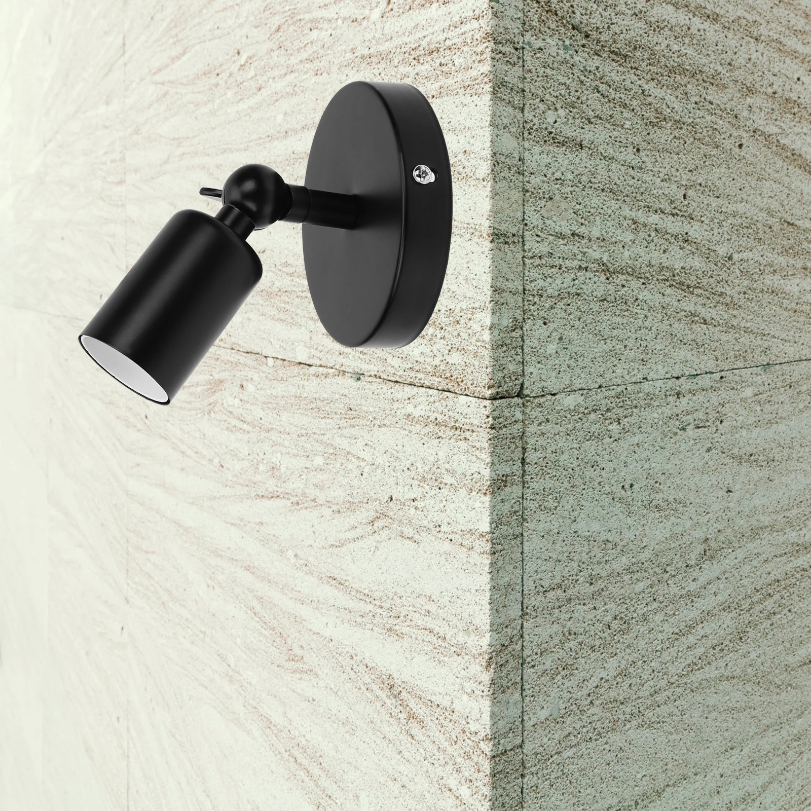 

Железный настенный светильник в винтажном стиле, декоративный светильник для спальни, гостиной, светодиодное крепление, освещение для балкона, простая установка изголовья