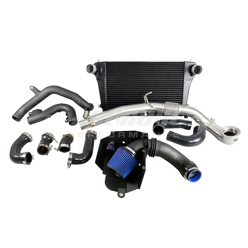 

Custom aluminum intake kit intercooler kit for VW GOLF 8 GTI MK8 cooling system