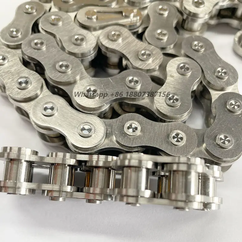 

Wholesale Aerospace Gr5 Titanium Alloy Chain 520 Motorcycle Accessories for Off-road Motorcycles