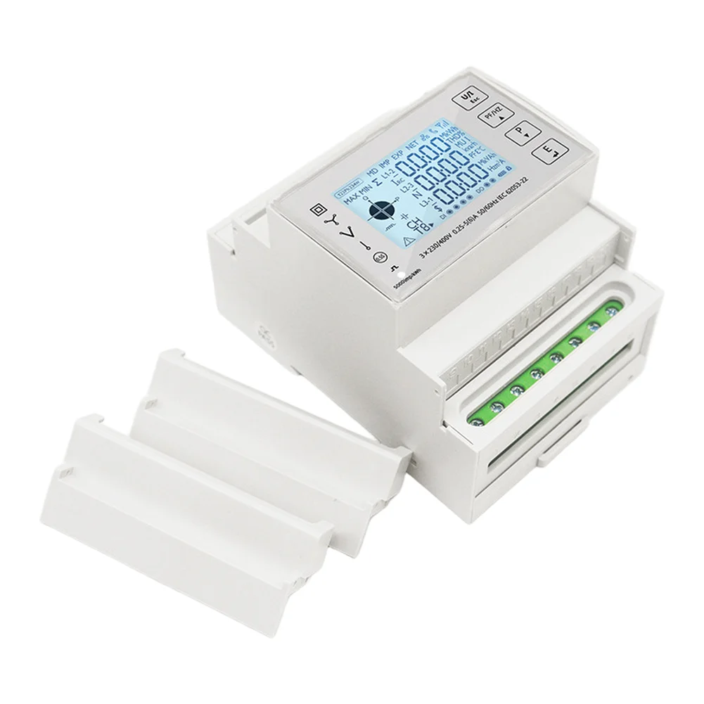 TAC4300CT Multifunction Three-Phase Meter with Touchscreen Interface Local Data Logging and Power-Off Memory Protection