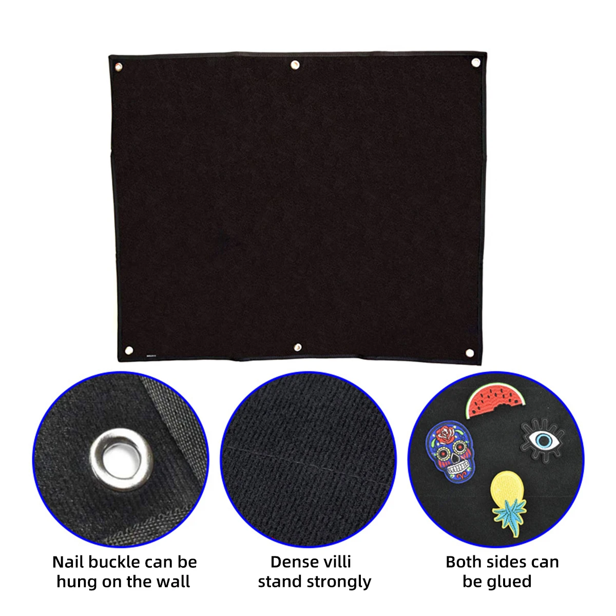 Wall Hanging Collection Display Board Armband Patch Collection Display Board With Wall Hanging Holes Wall-mounted Storage Board