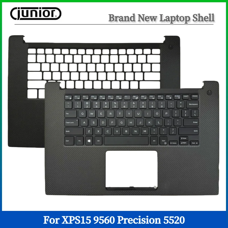 

New Shell For XPS15 9560 Precision 5520 M5520 Keyboard Frame Case Palmrest Cover Upper Case 0Y2F9N Y2F9N
