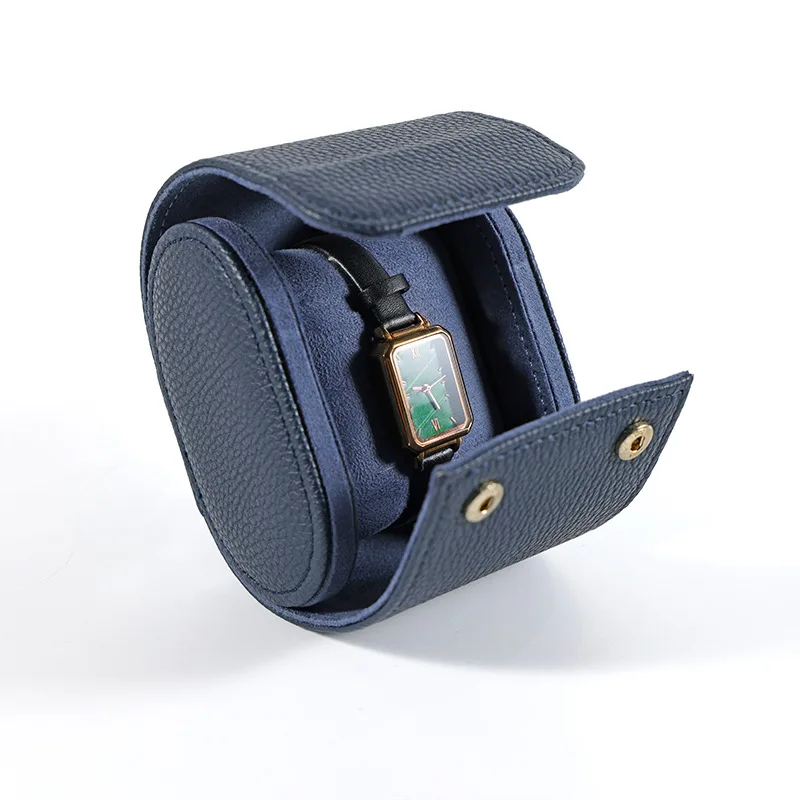 Modische Leder-Uhrenbox mit 1/2/3 Fächern, Tragbare Aufbewahrung für Rolexlitbreas Santos Omg Mechanische Quarz-Uhren, Staubdichte Box – Detail 36