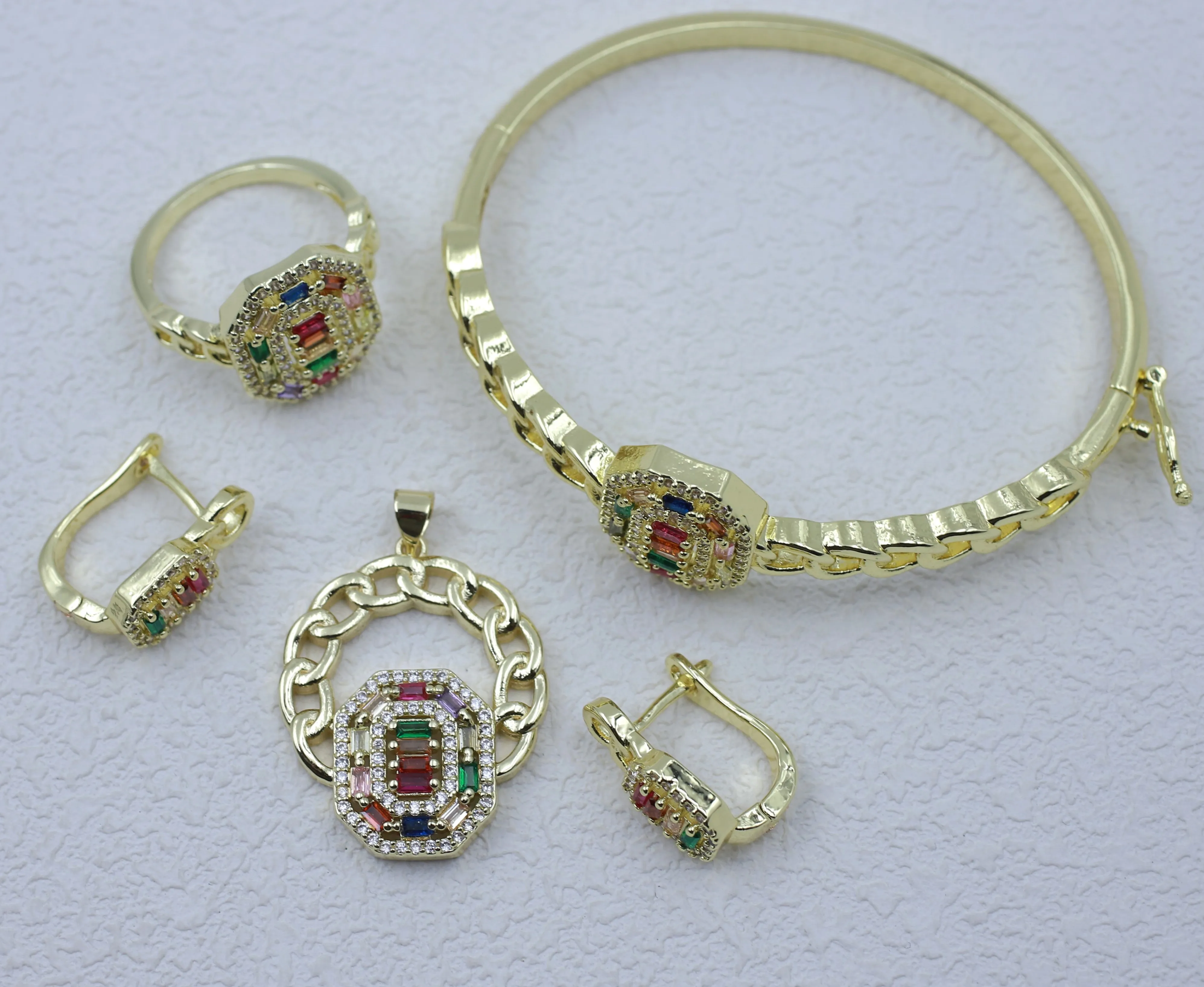 GUANXI Africa Jewelry Sets for Women, Necklace, Earrings, Ring, Bracelet, Coin, Hot Accessories