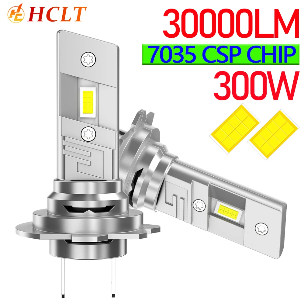 

Ampoule Led H7 30000LM Headlights Bulb 6000K 7035 CSP Chip Spotlights H7 LED Lights Plug And Play Diode Automobile Lamp Foggers