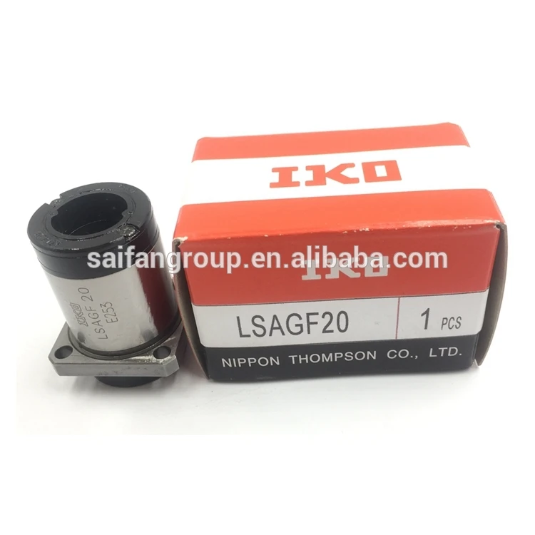 Japan IKO LSAGFL8 LSAGFL10 LSAGFL12 Interchangeable Ball Spline Shaft Bearing LSAGFL15 LSAGFL25 LSAGFL30 LSAGFL40