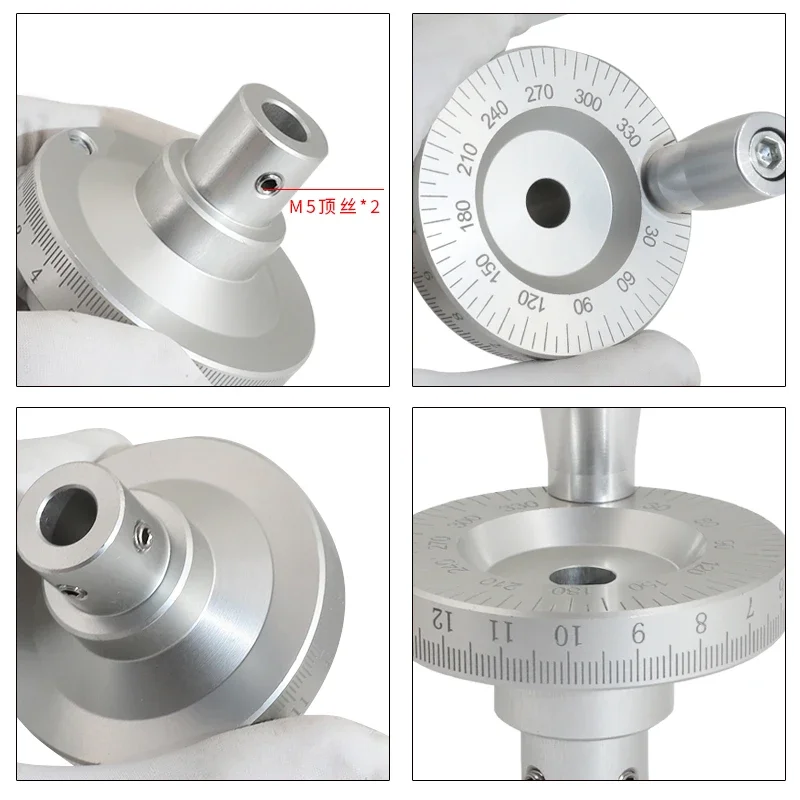 CNC lathe with graduated handle handwheel slide table circular hand wheel inner diameter 8mm/10mm