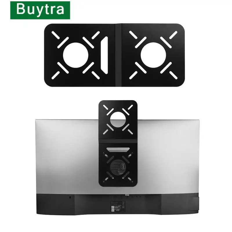 VESA Mount for Mini PC Mini-Host Hanging Bracket VESA Holder PC Monitor Two Screen Mounted Tablet Pad Mounting Rack