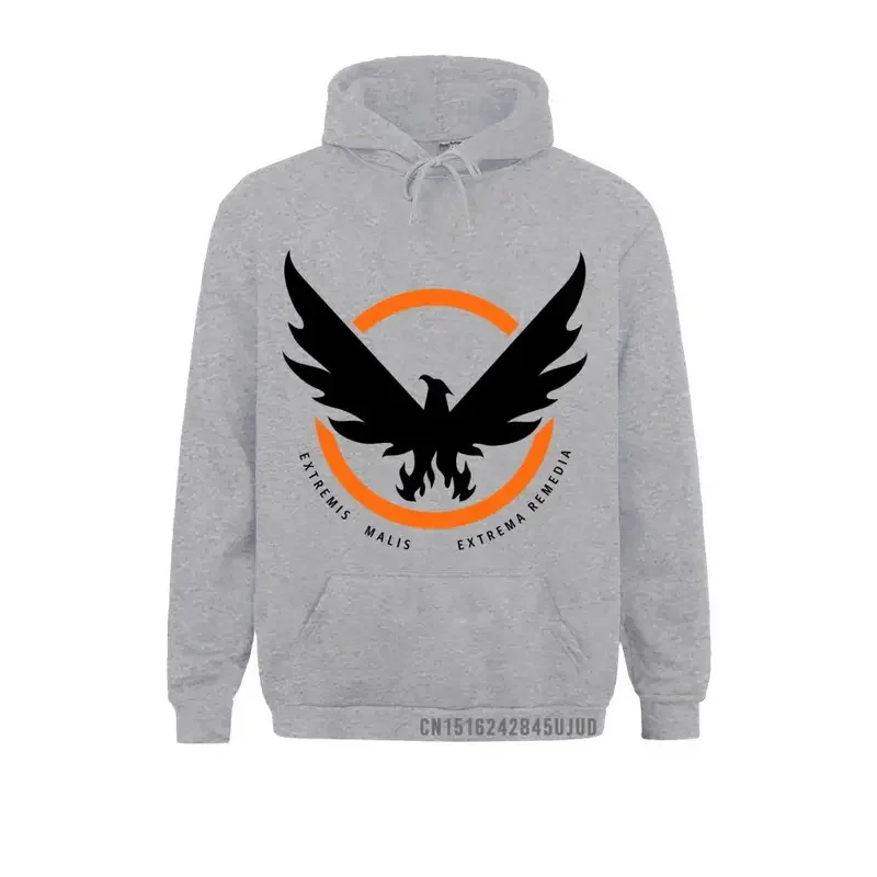 Tom Clancy The Division Sudadera The Division 2 SHD Logo Sudadera con capucha Manga larga Lindo Jersey Ropa deportiva básica