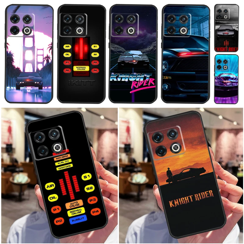 Funda de coche Knight Rider KITT para OnePlus 8T 10T 13 13R 12 12R 11 10 Pro OnePlus Nord CE 4 2 3 Lite N30 N20 N10