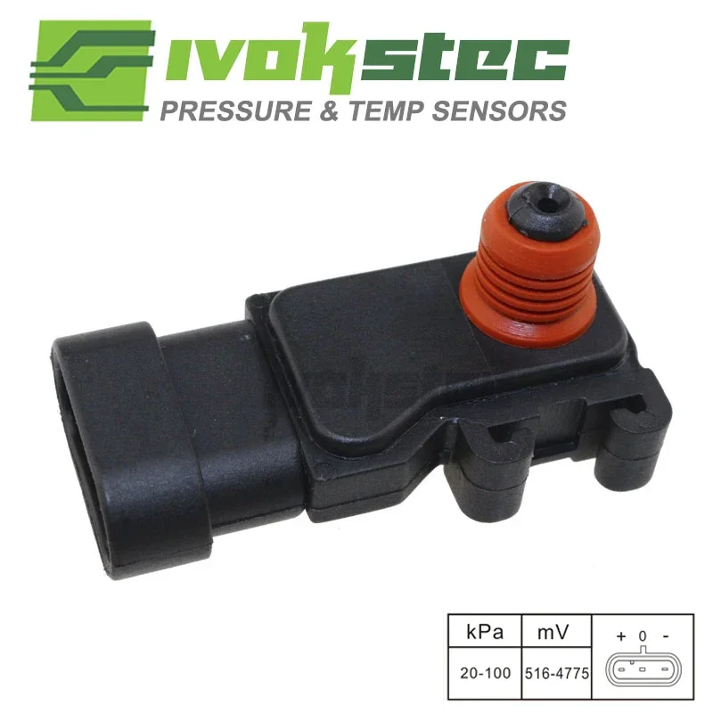 Brand New 1 Bar MAP Sensor For Opel Astar G H Combo Frontera Meriva Vectra Zafira 1.6 2.2 6238120, 6238159