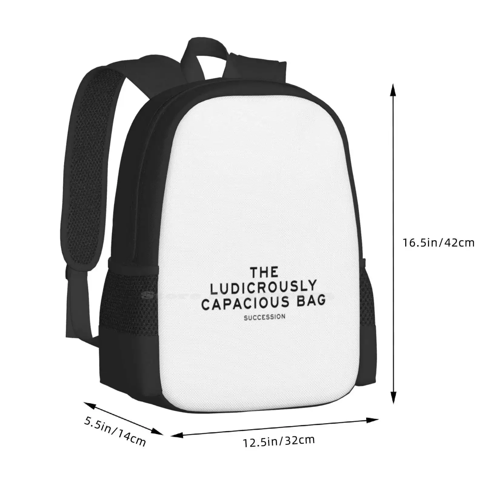 حقيبة سعة Ludicrously رائجة البيع حقيبة مدرسية على ظهره حقائب الموضة لوديكروسلي شفط سعة توم Wambsgans جريج #3