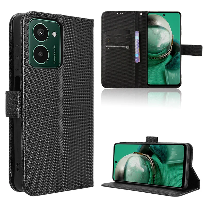 For HMD Pulse Pro Diamond Wallet Case Anti drop Stand Protection Case for HMD Pulse Pro Phone Case