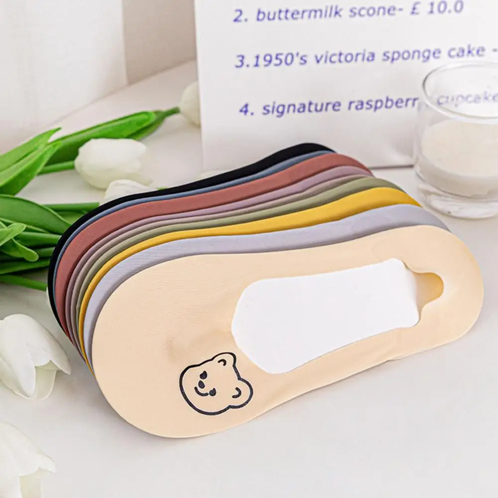 

Quick Dry Invisible Cute Pattern Casual Lady Ankle Socks for Daily Life