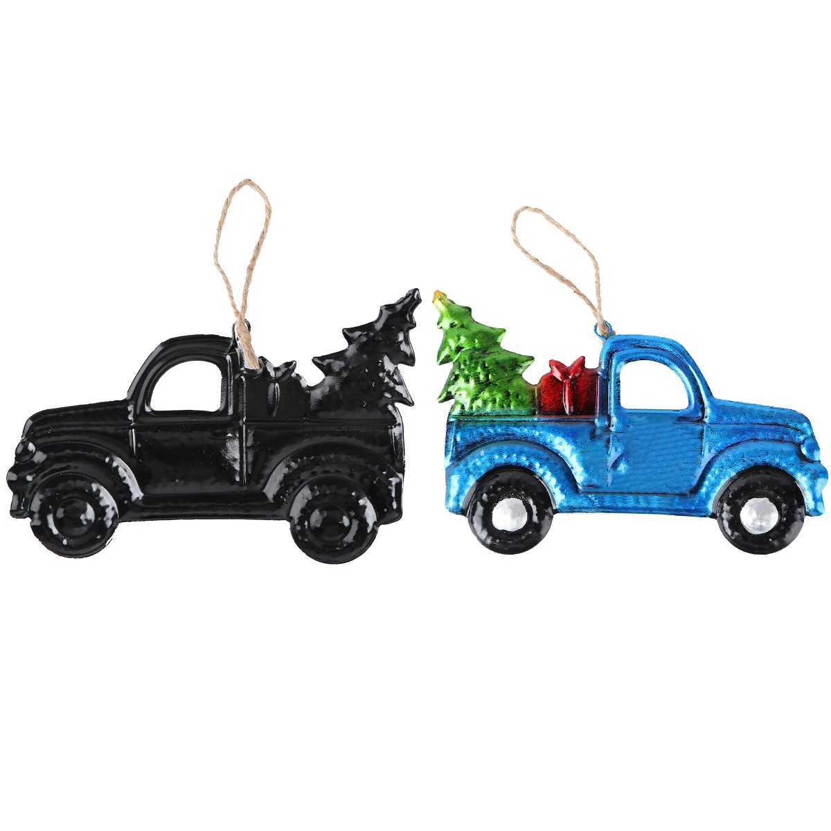 

Christmas Ornaments Party Decoration Hanging Car Pendant Toy Kids Tree Iron Mall Easy