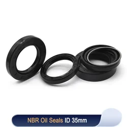 Nbr-オイルシールid,35mm, TC-35 * 42, 45, 48, 50, 52, 55, 60, 65, 68, 70, 80, 86x5, 6, 7 8-10ニトリルラバーガスケット,ラバーシャフトシール12mm