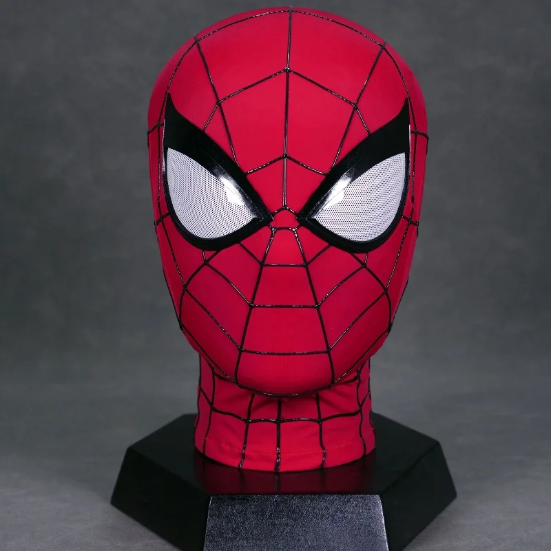 

Original Spider Man Hero No Return Red Black Gold Mask Handmade Adult And Boy'S Cosplay Cool Gift Customized Version