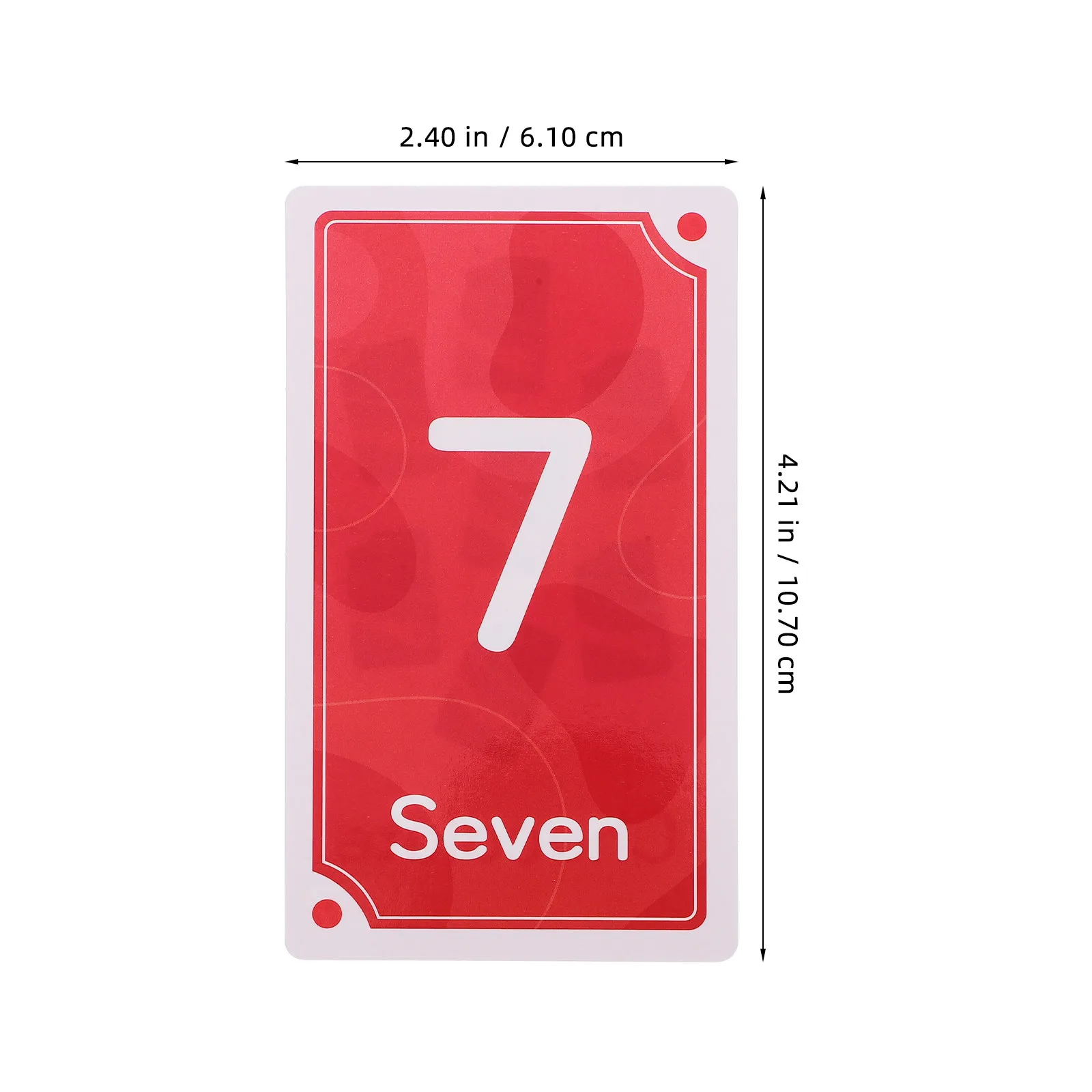 58 Pcs Number Flash Cards Toddler Toys Early Learning Letter Sounds Cognitive Baby Training view 4