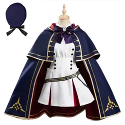 Anime FGO Altria Caster Cosplay Costume with  hat Custom Made