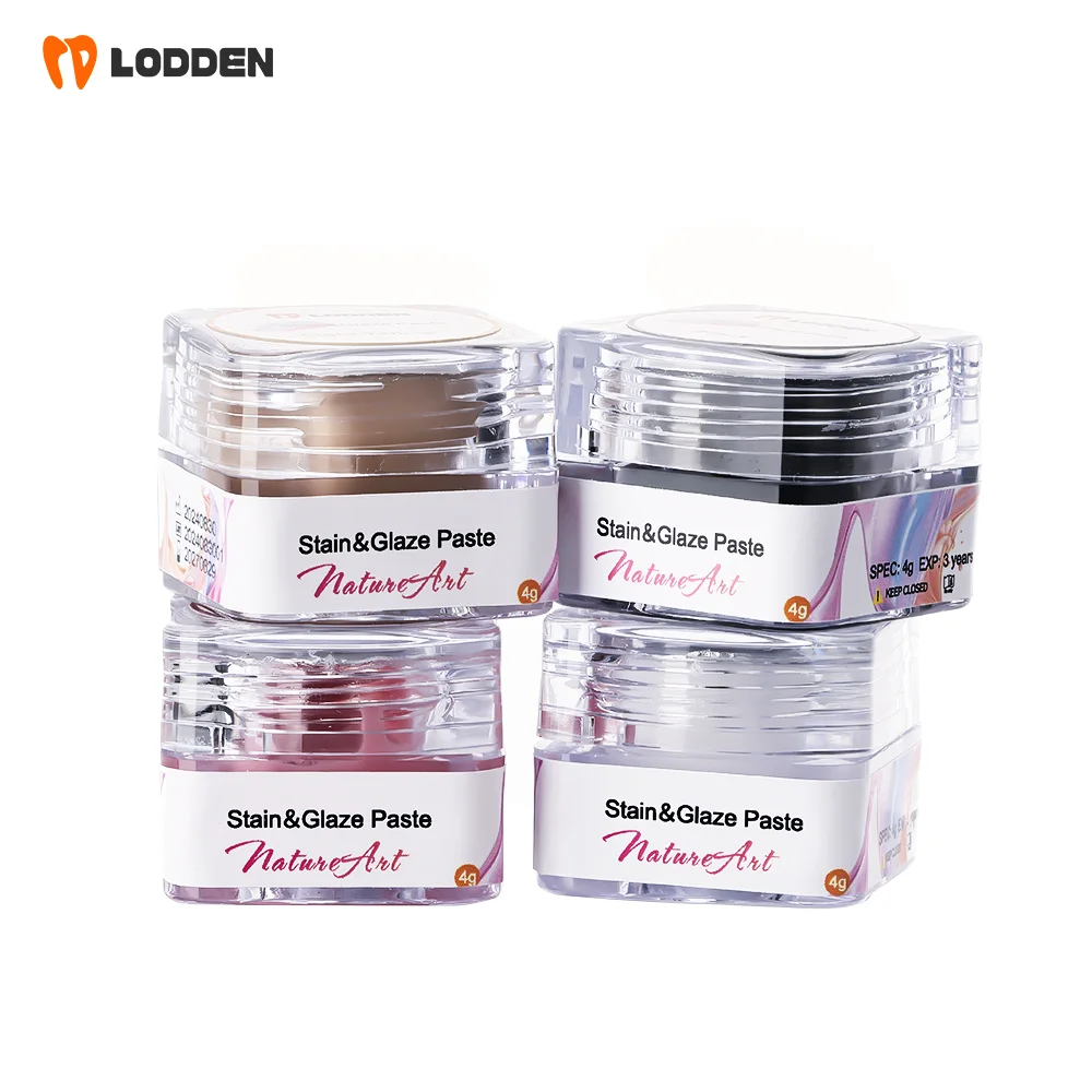 

Dental porcelain enamel staining paste/liquid 4g/bottle; 19-color staining paste and solution 25ml*2