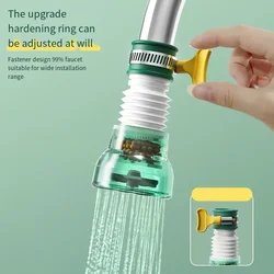 360 Rotation Faucet Kitchen Household Shower Tap Water Universal Connector Extender Rotary Water Purifier To Filter Water