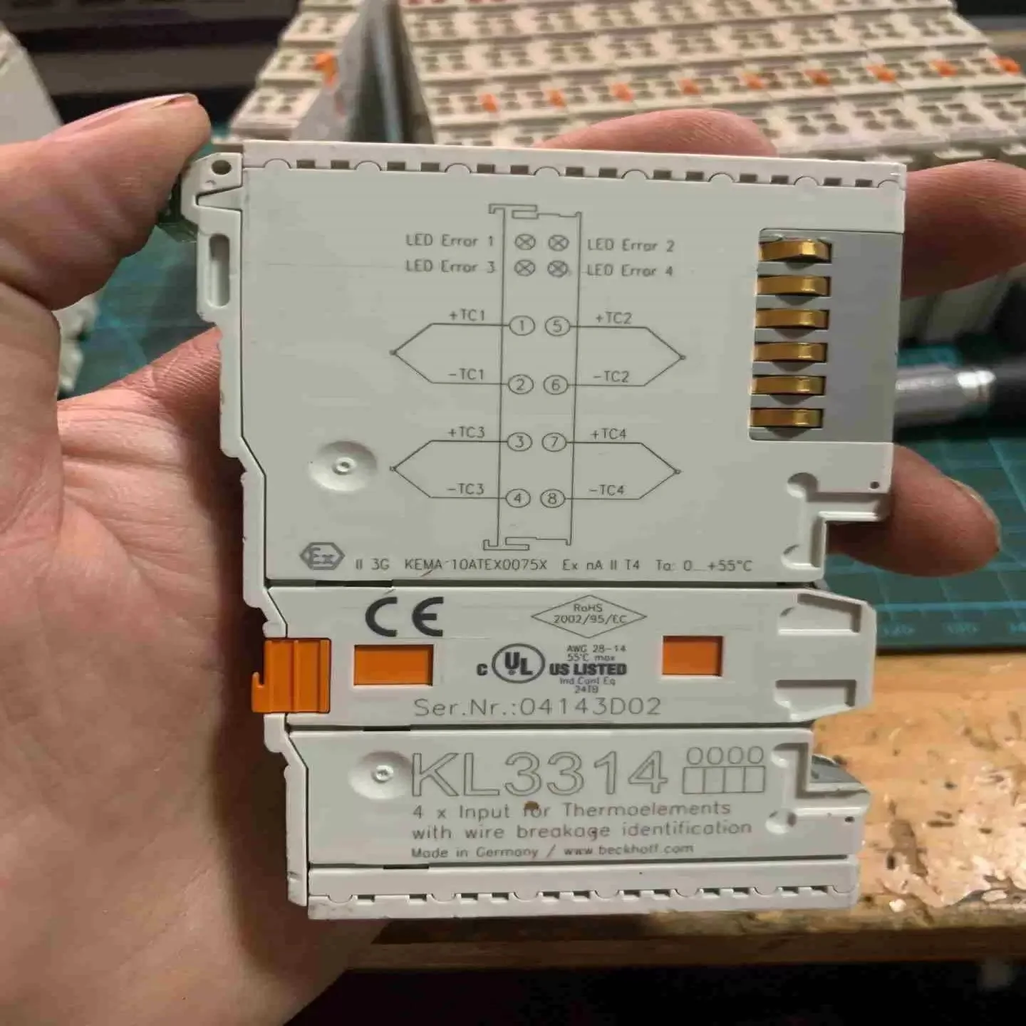 

New Original KL3314-0024 4-Channel Analog Input PLC Module