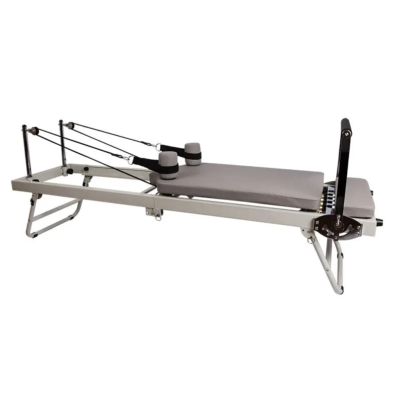 Best-Selling Adjustable Portable Pilates Reformer Machine Durable Folding Pilates Bed Health Indoor Fitness Yoga Exercise Home