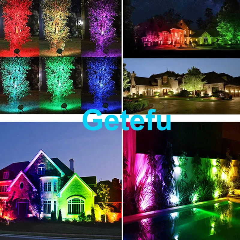 LED Garten leuchten im Freien LED Wasser prof Rasen lampe v110v12v 10 w7w Landschaft Spike Glühbirne IP65 LED Licht Gartenweg Scheinwerfer – Detail 17