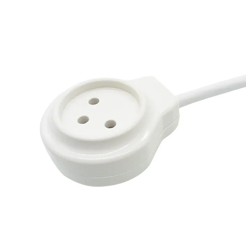 16A 250V Israel Plug Socket Power Extension Cord 3Pin Male to Female Adapter Power Cord 0.5 1 1.5 2 3 5 10M 3 Core*1.0MM Square
