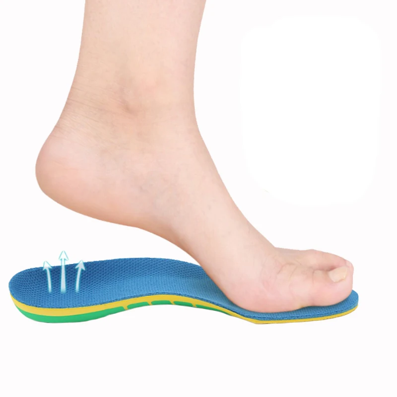 Nuevas plantillas ortopédicas ortopédicas, suela plana para la salud del pie, almohadilla de soporte para arco para fascitis Plantar, plantillas para el cuidado de los pies