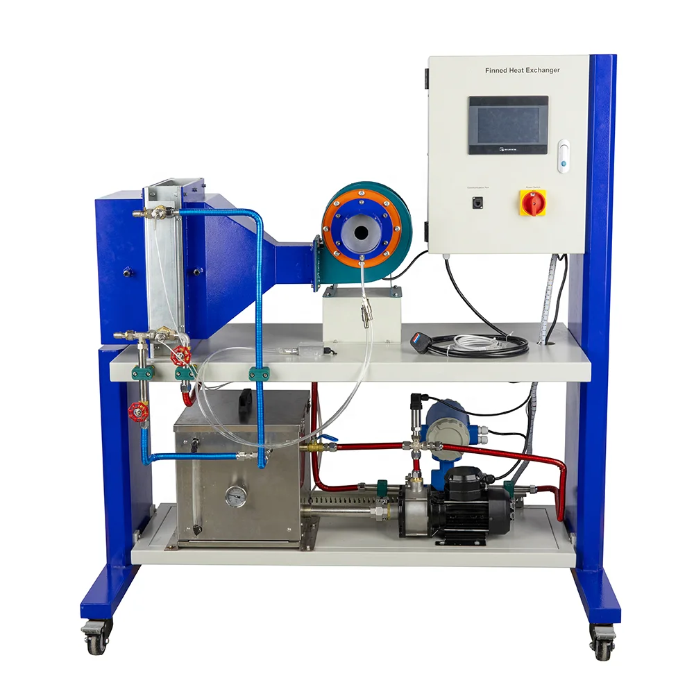 Finned Heat Exchanger Training Equipment for School Thermal Heat Transfer Lab Teaching