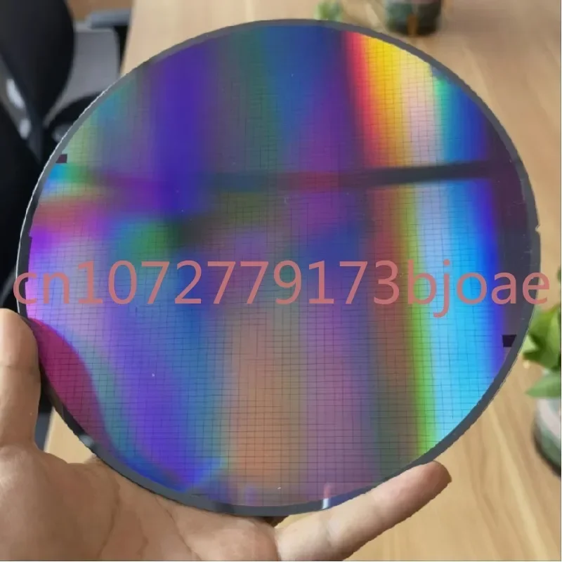 Semiconductor Silicon Wafer 12 inch CPU Wafer Silicon Science Technology Pendulum Piece Birthday Gift Photoetching Circuit Chip