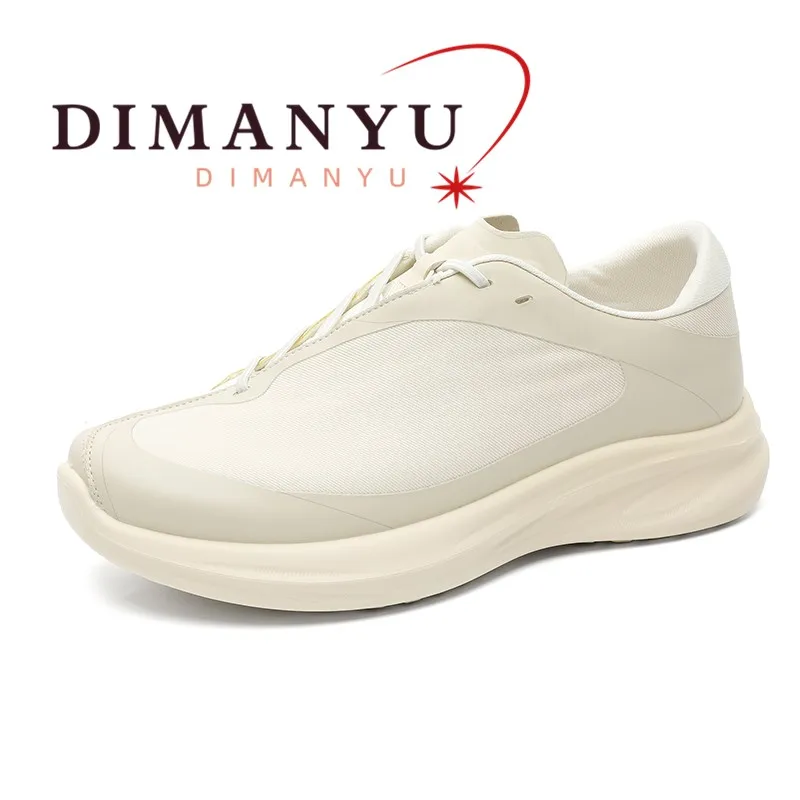 

DIMANYU Men's Sneakers Mesh Breathable 2026 Summer New Flat Men's Running Shoes Large Size Comfortable Shoes For Men