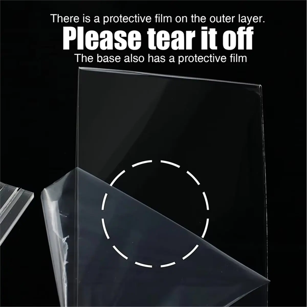 10 шт. прозрачных акриловых держателей для табличек формата А5 (148x210 мм), подставок для фотографий, карточек, флаеров, меню для ресторанов