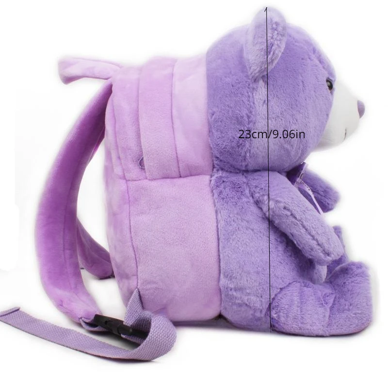 Lovely Lavender Sachets Baby Backpack Girl Shoulders Cartoon Package Baby Plush Toy Small Bag