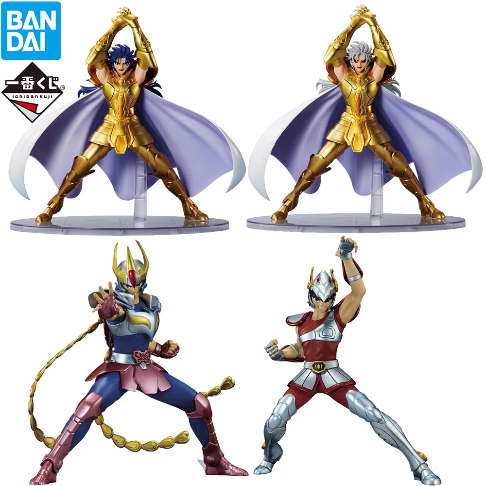 

In Stock BANDAI Ichiban Kuji Saint Seiya Gemini Saga Pegasus Seiya Phoenix Ikki Anime Doll Collectible Action Figure Model Toy