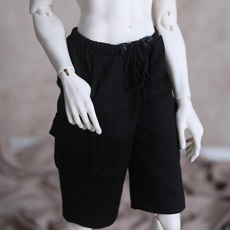 D04-012 children toy BJD SD 1/3 ID75 Uncle doll's accessories handmade black color Cargo shorts pants 1pcs