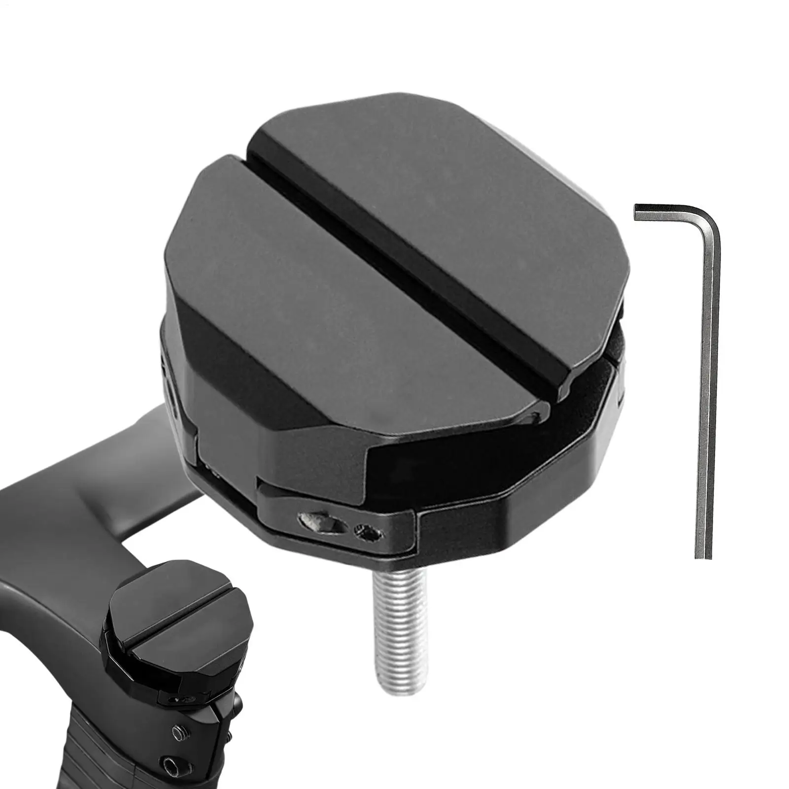 

Держатель для телефона на велосипед, с поворотом на 360°, невидимая подставка, для установки на вынос руля, для горных и дорожных велосипедов