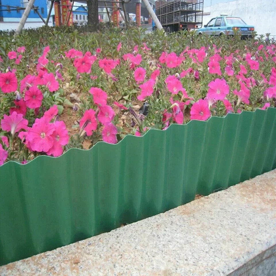 9M Garden Grass Lawn Edge Border Fence Path Flexible Lawn Edging Outdoor Landscape Fencing For Yard Garden Decoration
