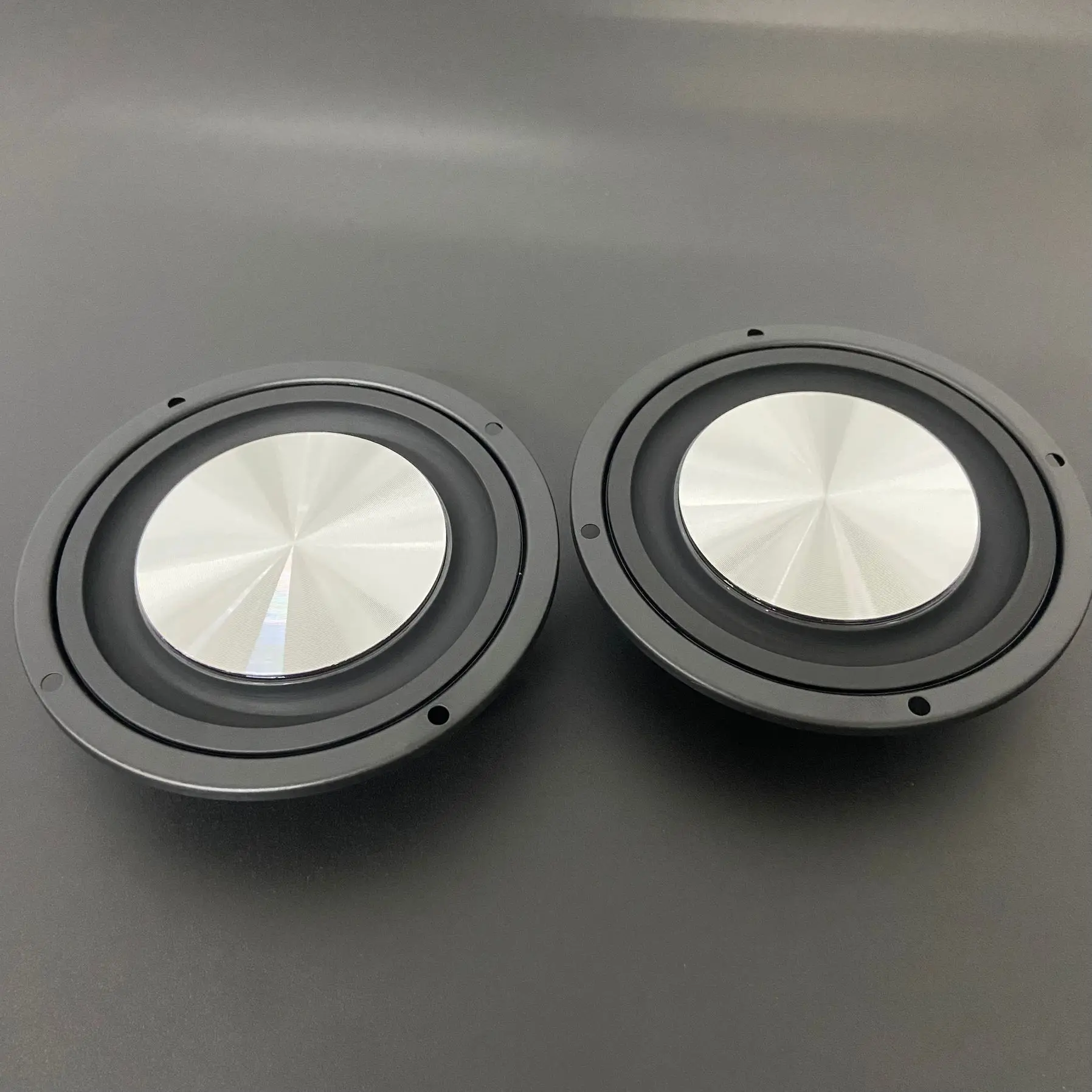 GHXAMP 4 inch 116mm CD Pattern Bass Radiator Passive Diaphragm Plate Audio accessories DIY 2PCS (Not a speaker)