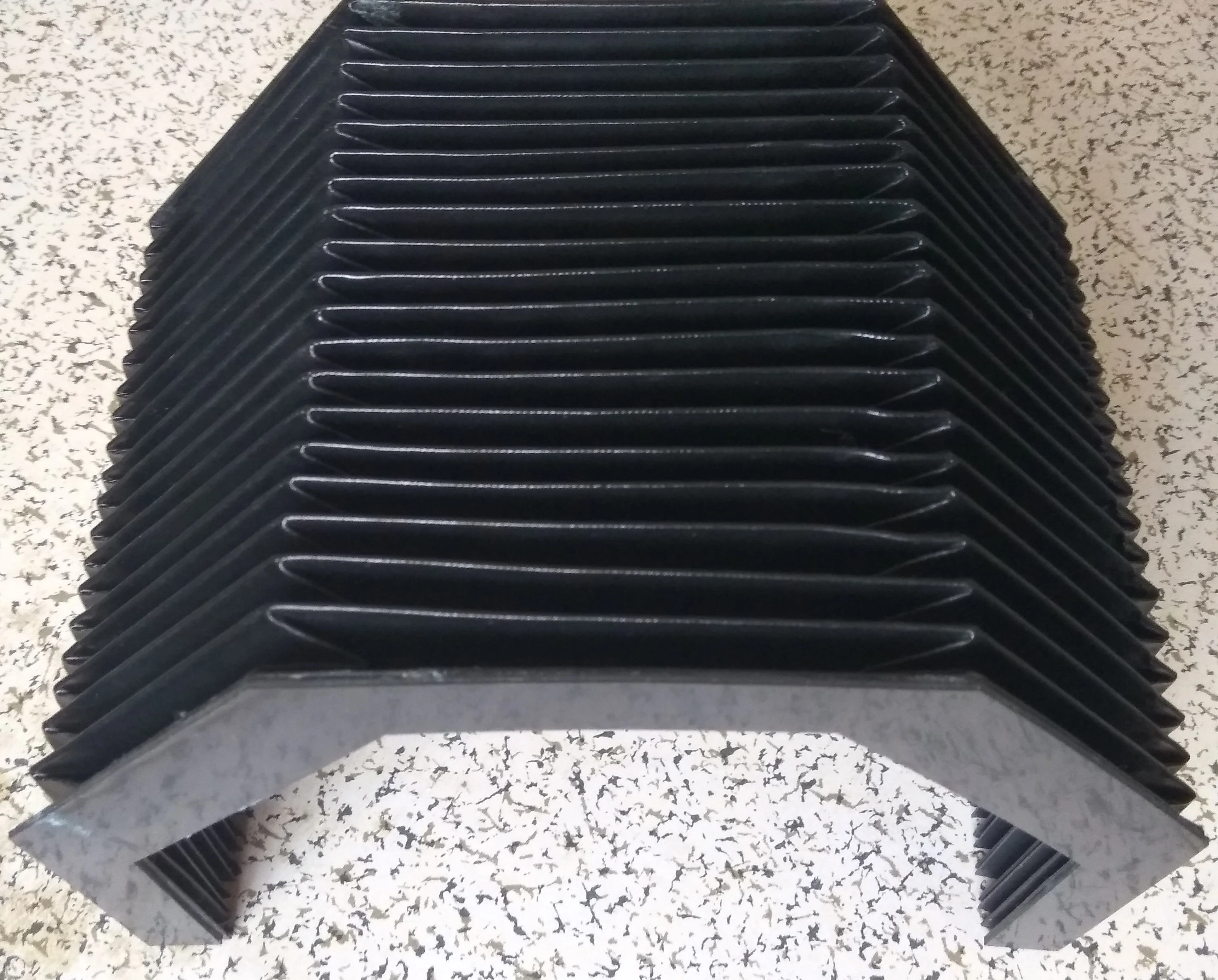 cnc machine 210mm x 150mm x 550mm boot lid arch shape protection bellows cover shield