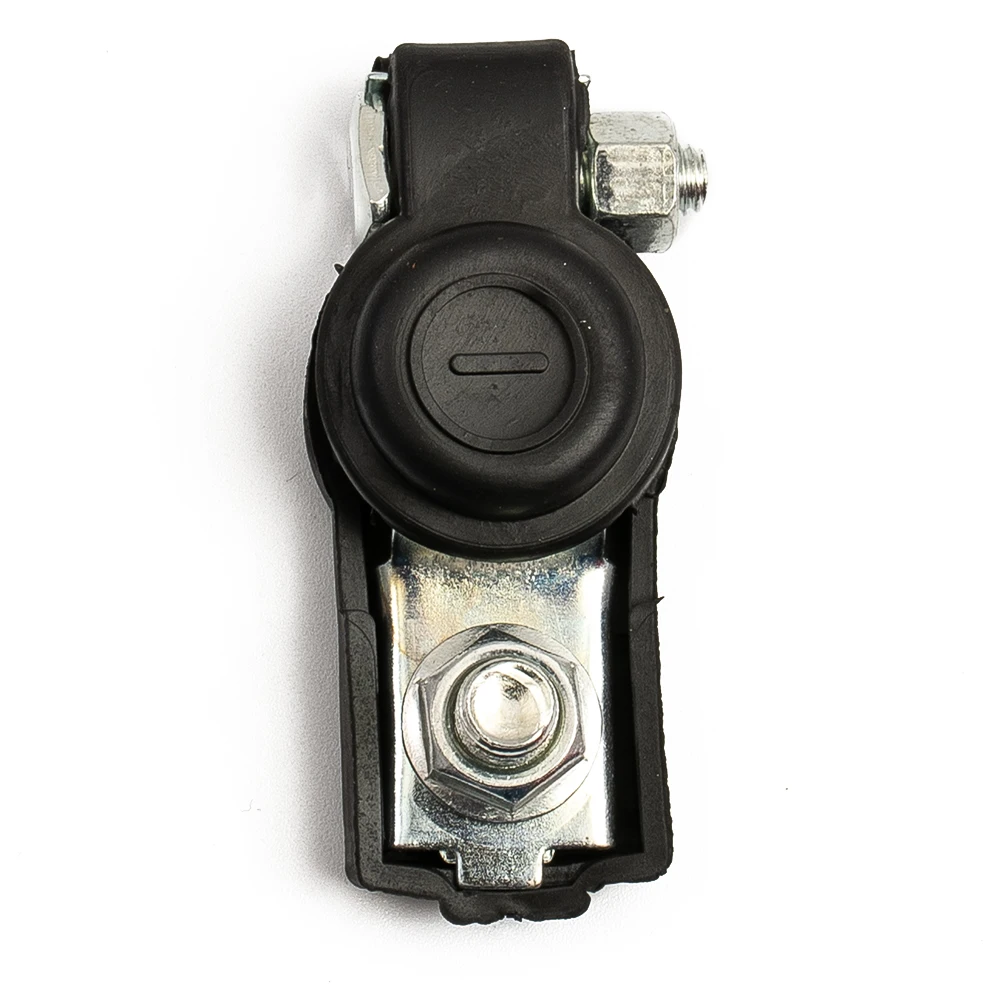 2 Pcs Car Battery Terminal Connector Battery Quick-Release Battery Terminals Clamps Cap Clip Copper For Car Truck Caravan
