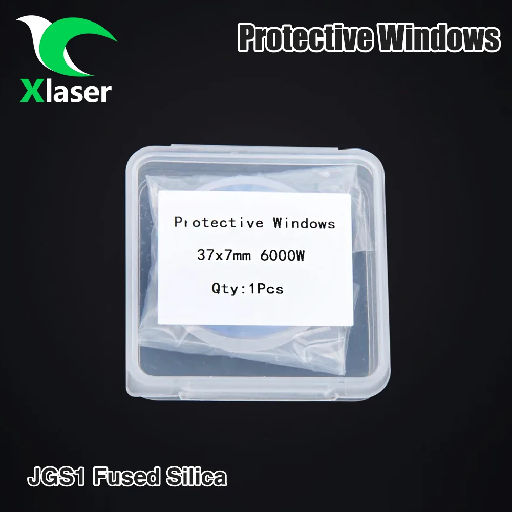 Imagem -06 - Xlaser Fiber Laser Protective Windows Espelhos de Lente para Raytools Wsx Precitec Fiber Laser Head Dia 30 34 35 36 37