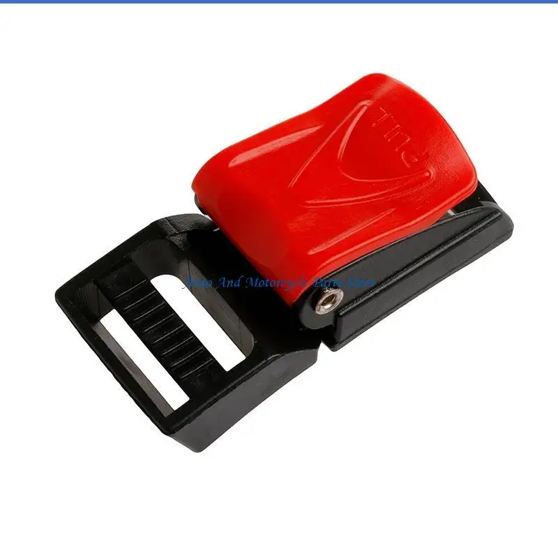 P9FD Nähen Clip Fahrrad Helm Schnallen Motocross Kinnriemen Flexible Clip – Detail 5