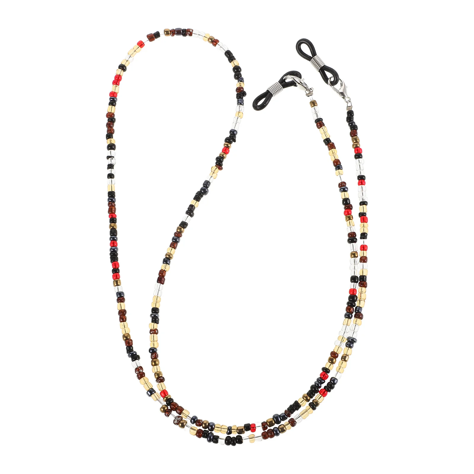 

Glasses Chain Eyeglass Lanyard for Women Men Beaded Sunglasses Safety Holder Cord Strap Lightweight Antiloss Travel Office Sport